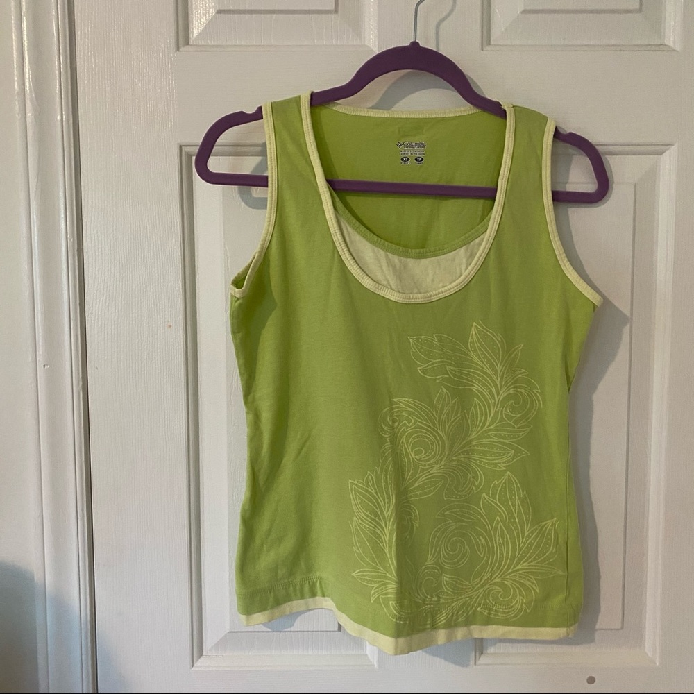 columbia green tank